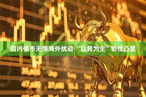 国内债市无惧海外扰动 “以我为主”韧性凸显
